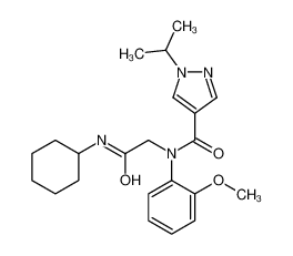 604754-64-5 structure, C22H30N4O3