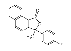 2070-08-8 structure, C19H13FO2