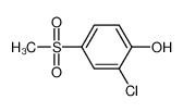 2-氯-4-(甲基磺酰基)苯酚