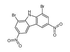 104294-50-0 structure, C12H5Br2N3O4