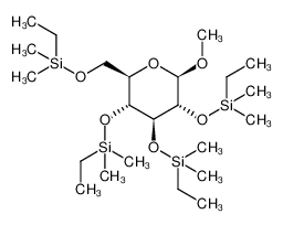 1418118-66-7 structure, C23H54O6Si4