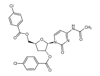 75489-86-0 N4-acetyl-2',5'-di-O-p-chlorobenzoyl-3'-deoxycytidine