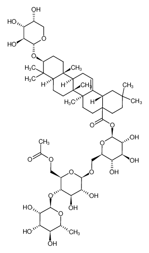 114912-35-5 structure, C55H88O22