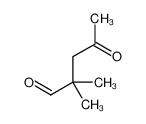 2,2-dimethyl-4-oxopentanal 61031-76-3