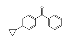 (4-cyclopropylphenyl)-phenylmethanone 309270-67-5