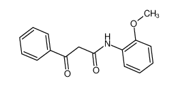 N-(2-methoxyphenyl)-3-oxo-3-phenylpropanamide 92-16-0