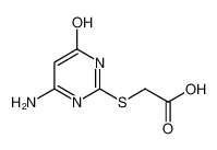 2-[(4-氨基-1,6-二氢-6-氧代-2-嘧啶)硫代]-乙酸