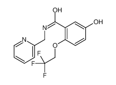 5-羟基-N-(吡啶-2-基甲基)-2-(2,2,2-三氟乙氧基)苯甲酰胺