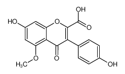 853925-90-3 structure, C17H12O7