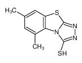 6,8-dimethyl-2H-[1,2,4]triazolo[3,4-b][1,3]benzothiazole-1-thione