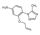 1356009-08-9 spectrum, 3-(allyloxy)-4-(5-methyl-1H-1,2,4-triazol-1-yl)aniline