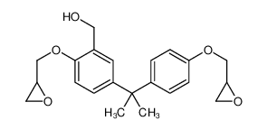 [2-(环氧乙烷-2-基甲氧基)-5-[2-[4-(环氧乙烷-2-基甲氧基)苯基]丙-2-基]苯基]甲醇