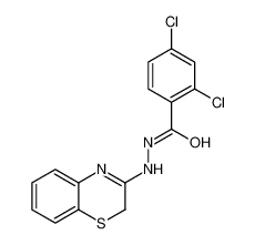 N'-(2H-1,4-苯并噻嗪-3-基)-2,4-二氯苯甲酰肼