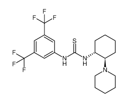 1-(3,5-bis(trifluoromethyl)phenyl)-3-((1R,2R)-2-(piperidin-1-yl)cyclohexyl)thiourea 1289514-24-4