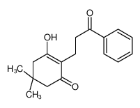 3-hydroxy-5,5-dimethyl-2-(3-oxo-3-phenylpropyl)cyclohex-2-en-1-one 61761-94-2