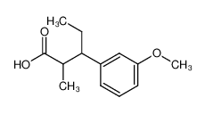 1616-70-2 2-甲基-3-(3-甲氧基苯基)戊酸