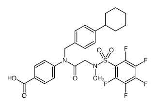 1456632-40-8 structure, C29H27F5N2O5S