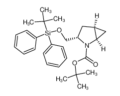 tert-butyl (3S)-3-[[(tert-butyldiphenylsilyl)oxy]methyl]-2-azabicyclo[3.1.0]hexane-2-carboxylate