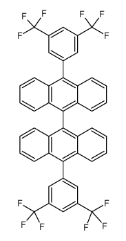 10,10'-bis[3,5-bis(trifluoromethyl)phenyl]-9,9'-bianthracene 1505456-00-7