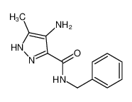 80030-85-9 spectrum, 4-amino-5-methyl-N-(phenylmethyl)-1H-Pyrazole-3-carboxamide