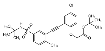 1240287-60-8 structure, C25H30ClNO5S