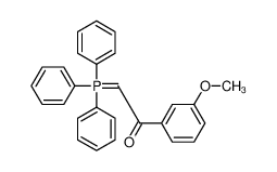 56937-78-1 1-(3-methoxyphenyl)-2-(triphenyl-λ<sup>5</sup>-phosphanylidene)ethanone