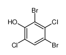 13664-63-6 structure, C6H2Br2Cl2O