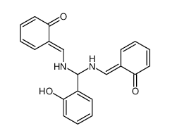 (6Z)-6-[[[(2-hydroxyphenyl)-[[(Z)-(6-oxocyclohexa-2,4-dien-1-ylidene)methyl]amino]methyl]amino]methylidene]cyclohexa-2,4-dien-1-one 99875-17-9