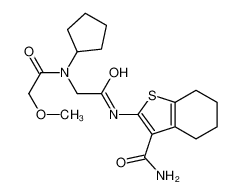 606109-49-3 structure, C19H27N3O4S