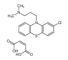 (Z)-but-2-enedioic acid,3-(2-chlorophenothiazin-10-yl)-N,N-dimethylpropan-1-amine 16639-82-0