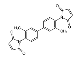 1-[4-[4-(2,5-dioxopyrrol-1-yl)-3-methylphenyl]-2-methylphenyl]pyrrole-2,5-dione 13360-85-5