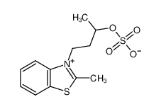 2-甲基-3-(3-硫丁基)苯并噻唑甜菜碱