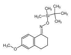 536717-83-6 spectrum, O-tert-butyldimethylsilyl-6-methoxy-1-tetralone oxime