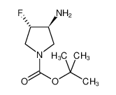 (3S,4S)-3-氨基-4-氟-1-吡咯烷甲酸叔丁酯