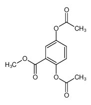 33757-85-6 spectrum, methyl 2,5-diacetyloxybenzoate