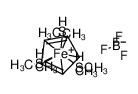 110096-19-0 structure, C11H22BF4FeS3