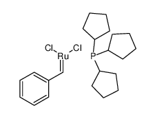 172228-29-4 structure, C22H33Cl2PRu