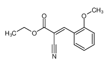 14533-89-2 (E)-2-cyano-3-(2-methoxyphenyl)-2-propenoic acid ethyl ester