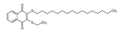 1240922-41-1 structure, C28H42O2S2