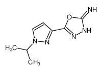 1283108-39-3 structure, C8H11N5O