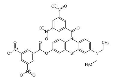 100982-84-1 structure, C30H22N6O11S