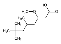 3-methoxy-5,7,7-trimethyloctanoic acid