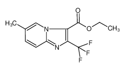 Ethyl 6-methyl-2-(trifluoromethyl)imidazo[1,2-a]pyridine-3-carboxylate 420130-61-6