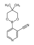 4-(5,5-dimethyl-1,3,2-dioxaborinan-2-yl)pyridine-3-carbonitrile 868944-73-4