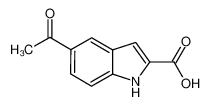 5-乙酰基-2-吲哚羧酸