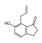 6-hydroxy-7-prop-2-enyl-2,3-dihydroinden-1-one 320574-77-4