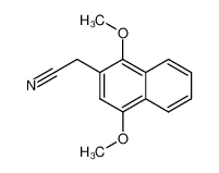 79971-25-8 2-(cyanomethyl)-1,4-dimethoxynaphthalene