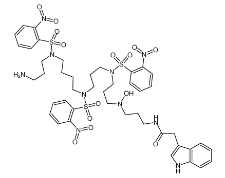 312283-51-5 structure, C44H56N10O14S3