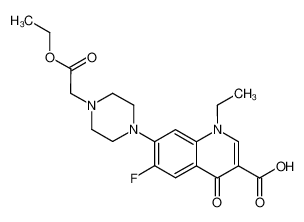 118476-20-3 spectrum, 1-Ethyl-6-fluoro-1,4-dihydro-7-[4-[(ethoxycarbonyl)methyl]-1-piperazinyl]-4-oxoquinoline-3-carboxylic Acid