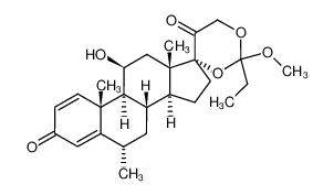 99598-76-2 spectrum, (6S,8S,9S,10R,11S,13S,14S,17R)-2'-ethyl-11-hydroxy-2'-methoxy-6,10,13-trimethyl-7,8,9,10,11,12,13,14,15,16-decahydrospiro[cyclopenta[a]phenanthrene-17,4'-[1,3]dioxane]-3,5'(6H)-dione